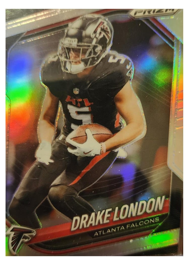 2025 Panini Prizm Base Set Drake London #198 card