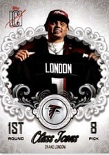 2025 Topps Signature Class Class Icons Drake London #CI-13