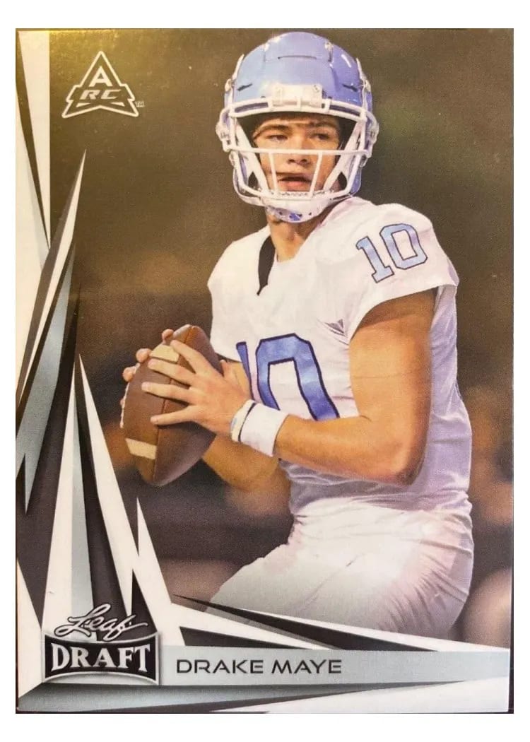 2023 Leaf Draft V2 Drake Maye #B2-4 card