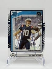 2024 Clearly Donruss Base Set Drake Maye #53 card