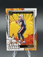 2024 Donruss Bomb Squad Drake Maye #28 card