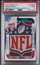 2024 Panini Absolute Jumbo Football Drake Maye #JJN-DME
