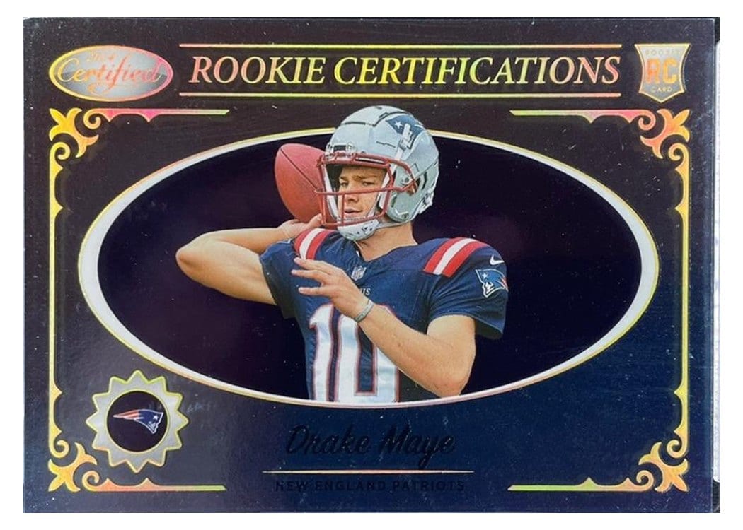 2024 Panini Certified Rookie Certifications Drake Maye #15 card