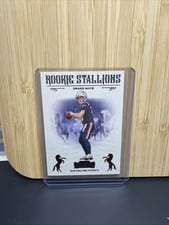 2024 Panini Contenders Rookie Stallions Drake Maye #4 card