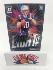 2024 Panini Donruss Optic Light It Up Drake Maye #7 card