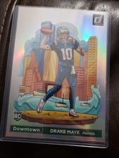 2024 Panini Donruss Oversized Downtown Drake Maye #13 card