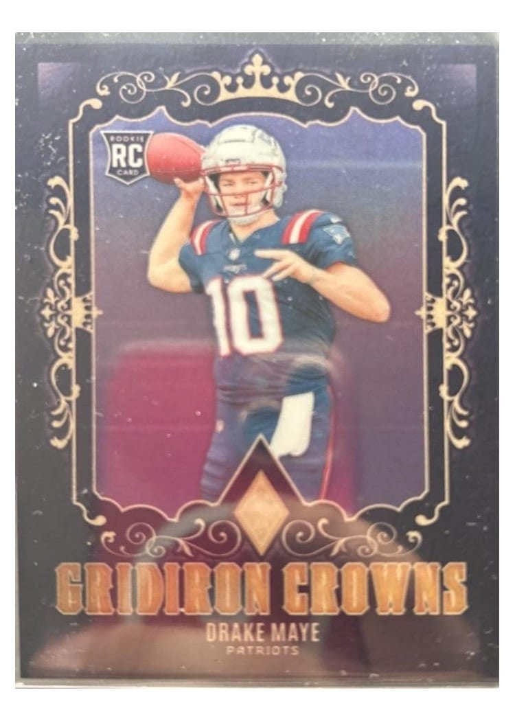 2024 Panini Phoenix Gridiron Crowns Drake Maye #GC-DME card