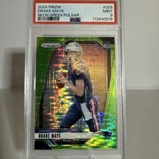 2024 Panini Prizm Drake Maye #329 card
