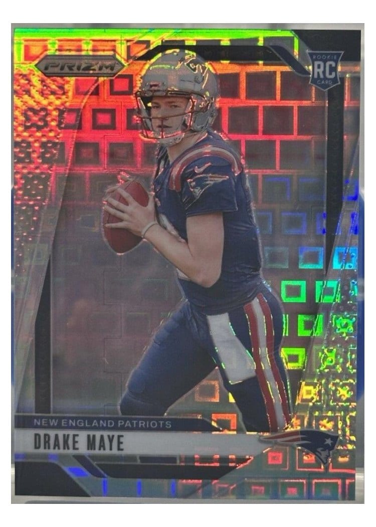 2024 Panini Prizm Drake Maye Pandora #329 card