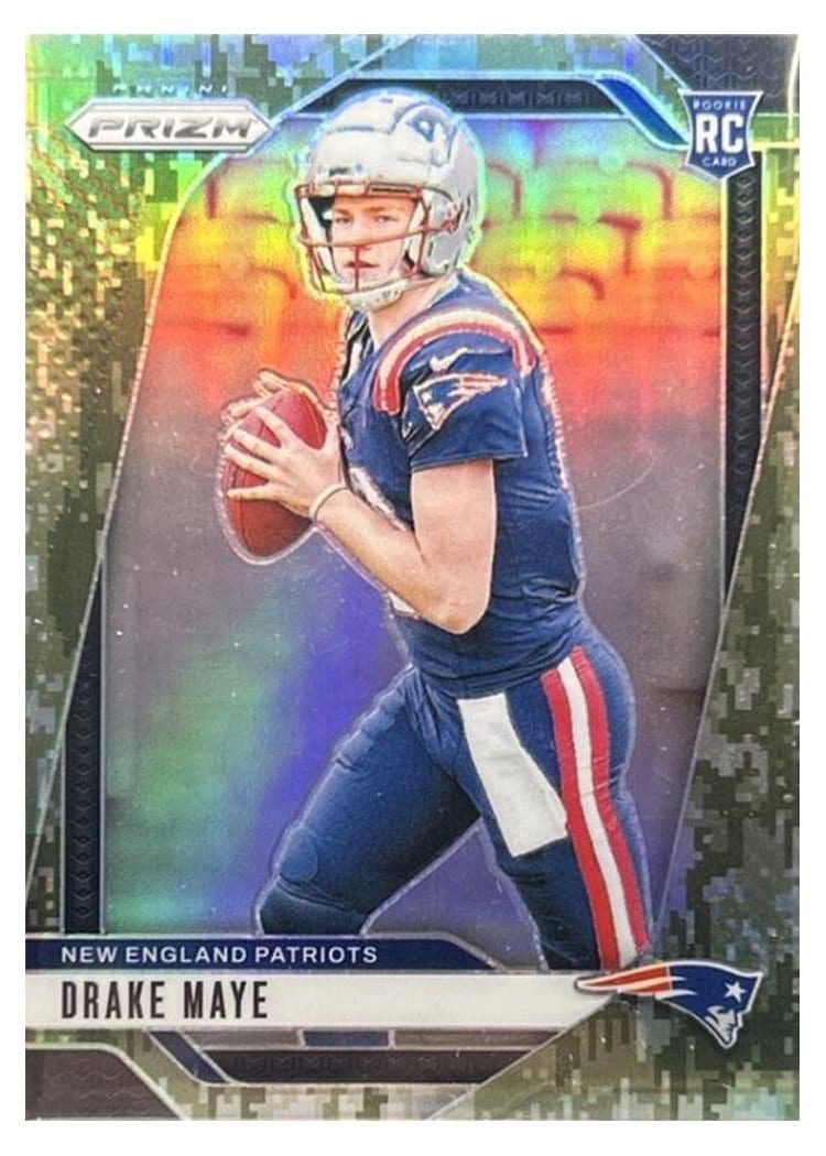 2024 Panini Prizm Drake Maye #329 card