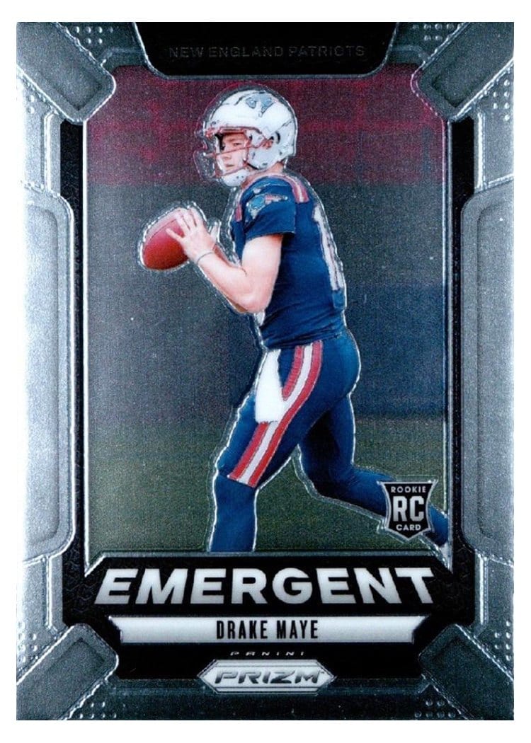 2024 Panini Prizm Emergent Drake Maye #4 card
