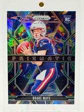 2024 Panini Prizm Prizmatic Drake Maye #2 card