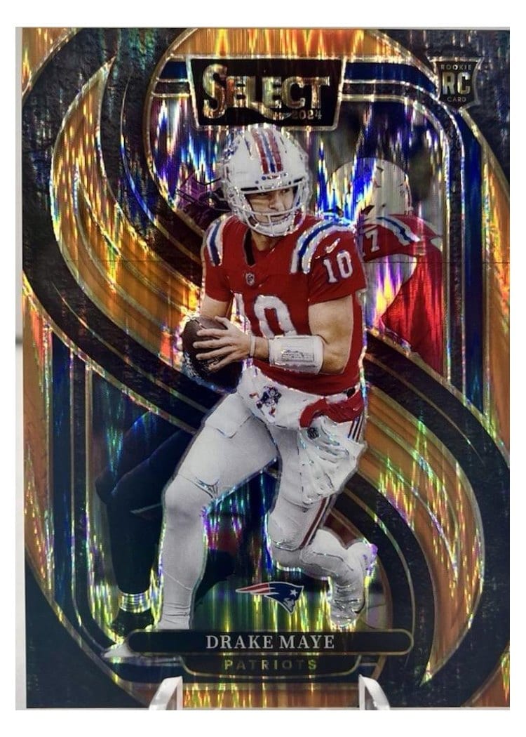 2024 Panini Select Drake Maye #113 card
