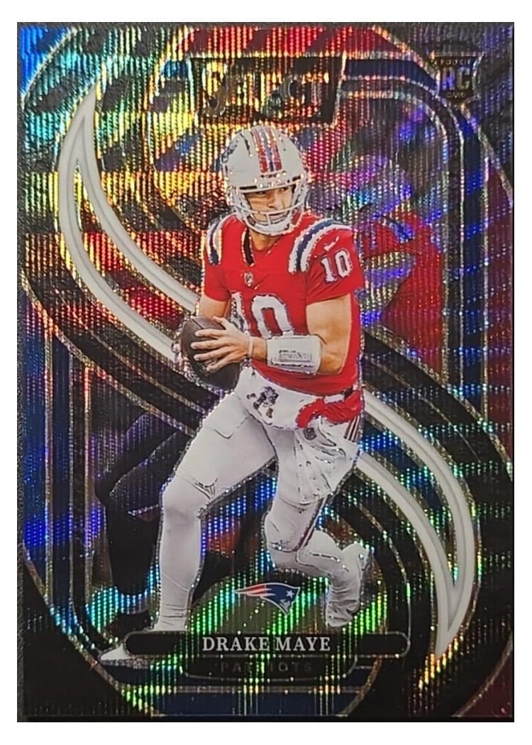 2024 Panini Select Drake Maye #113 card