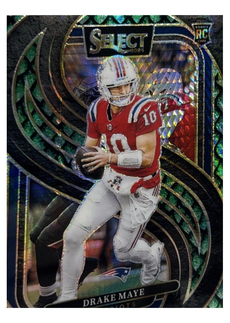 2024 Panini Select Drake Maye #113 card