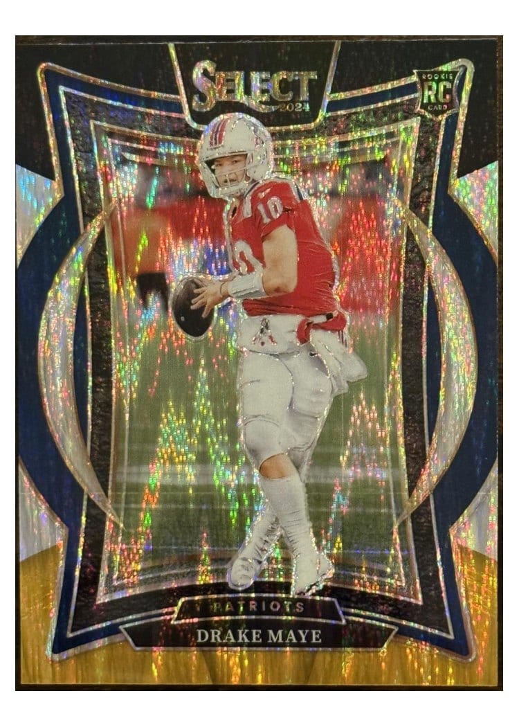 2024 Panini Select Drake Maye #27 card