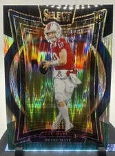 2024 Panini Select Drake Maye #27 card