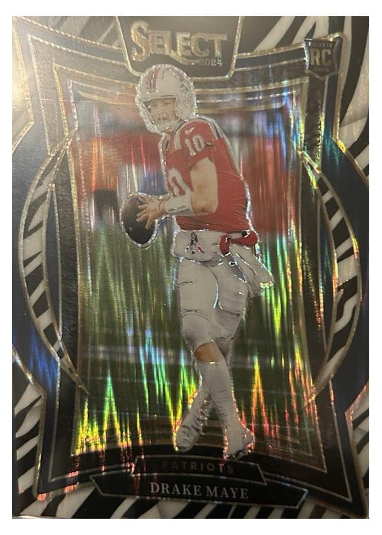 2024 Panini Select Drake Maye #27 card