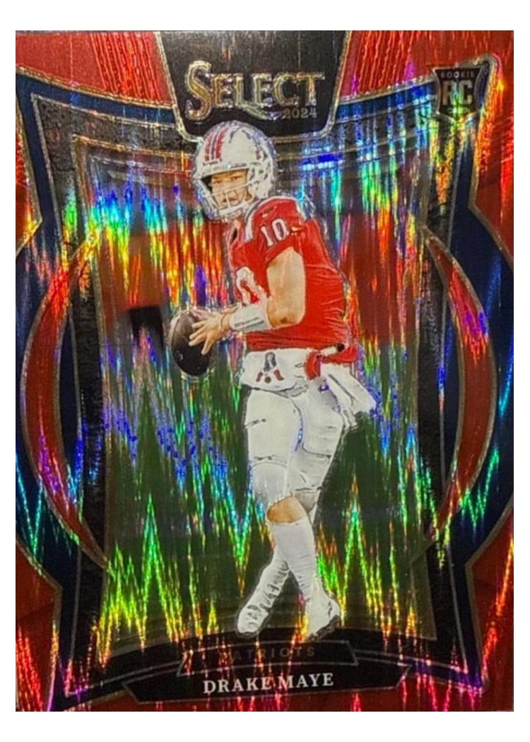 2024 Panini Select Drake Maye #27 card