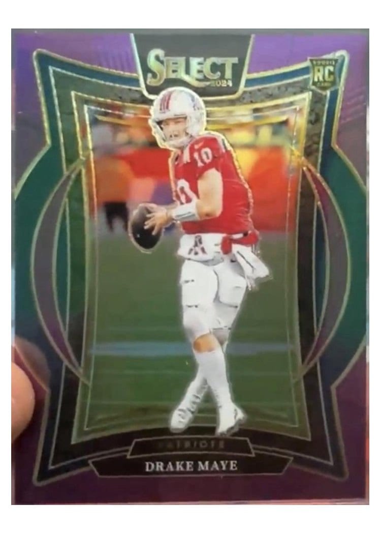 2024 Panini Select Drake Maye #27 card