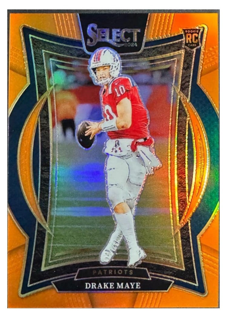 2024 Panini Select Drake Maye #27 card