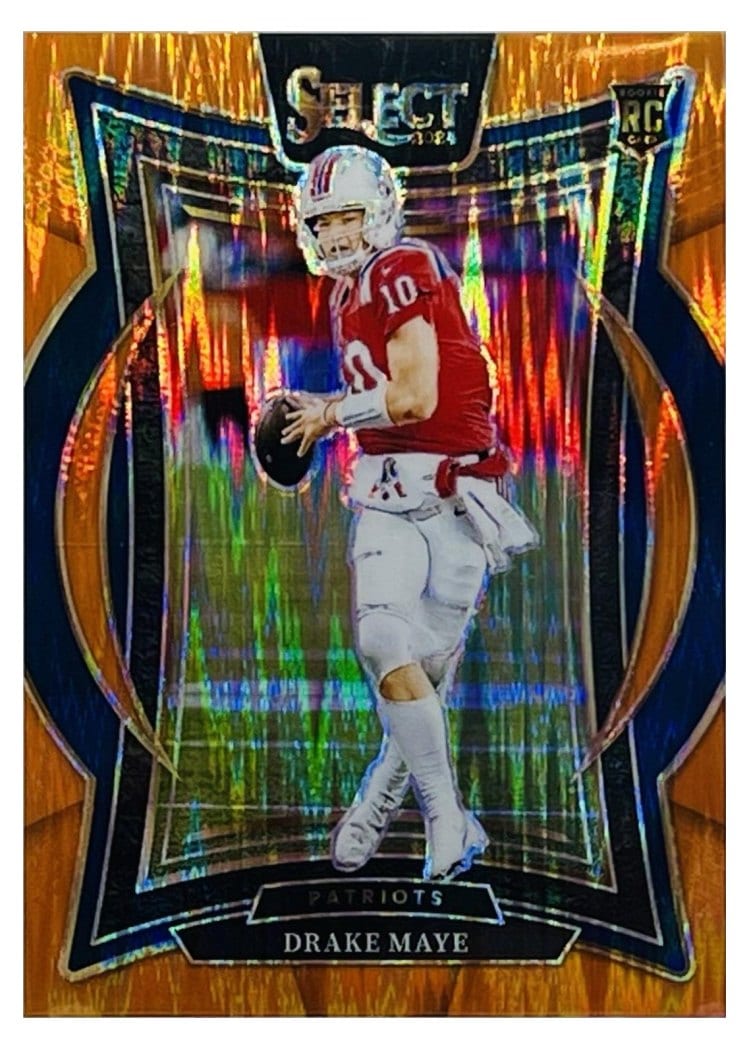2024 Panini Select Drake Maye #27 card