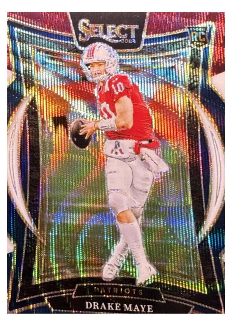 2024 Panini Select Drake Maye #27 card