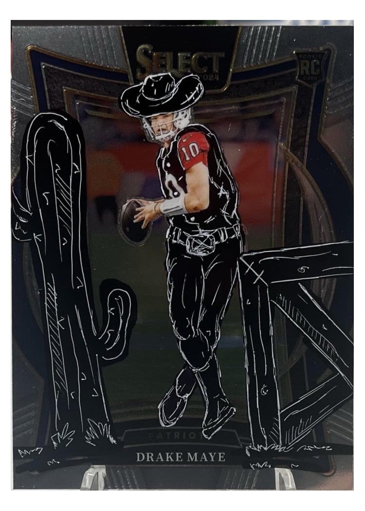 2024 Panini Select Drake Maye #27 card
