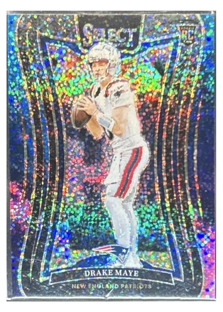 2024 Panini Select Base Set Drake Maye #379 card