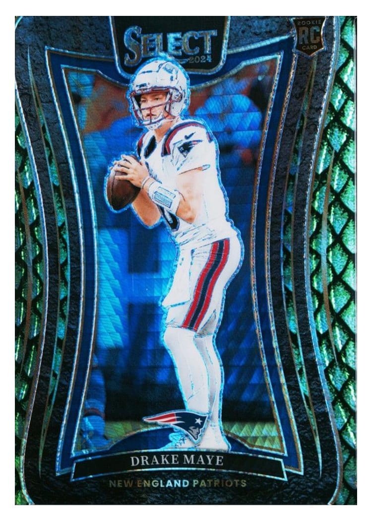 2024 Panini Select Base Set Drake Maye #379 card