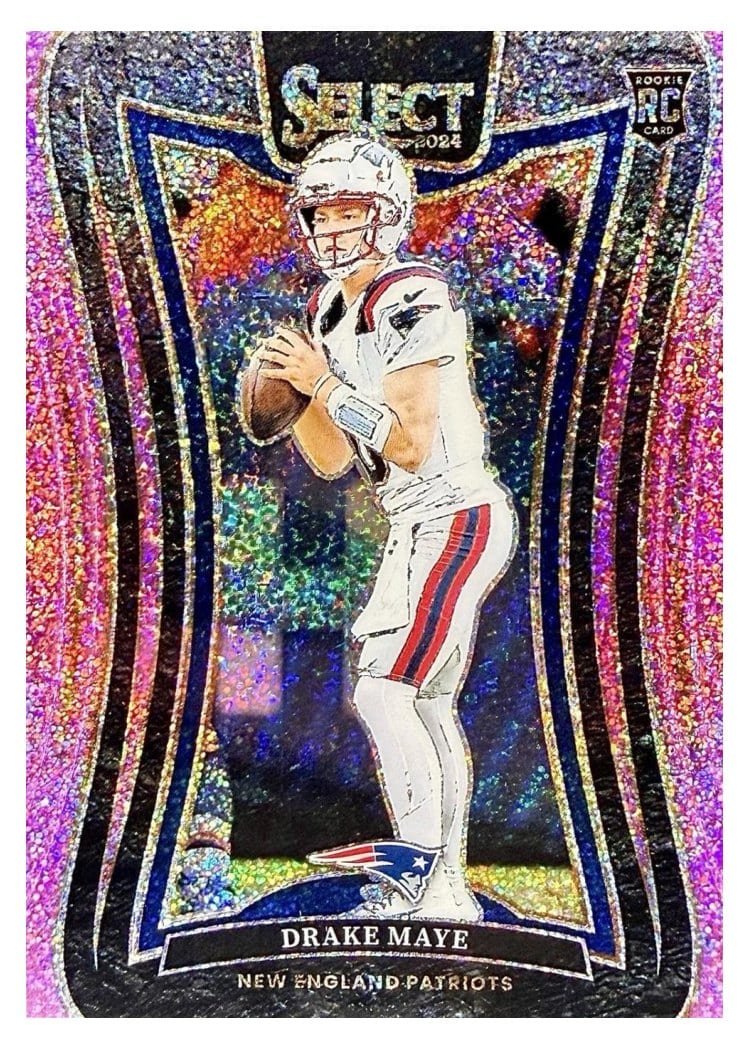 2024 Panini Select Base Set Drake Maye #379 card