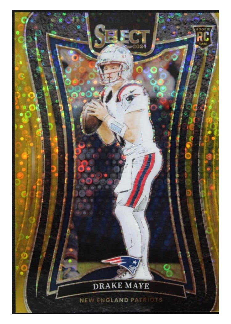 2024 Panini Select Base Set Drake Maye #379 card