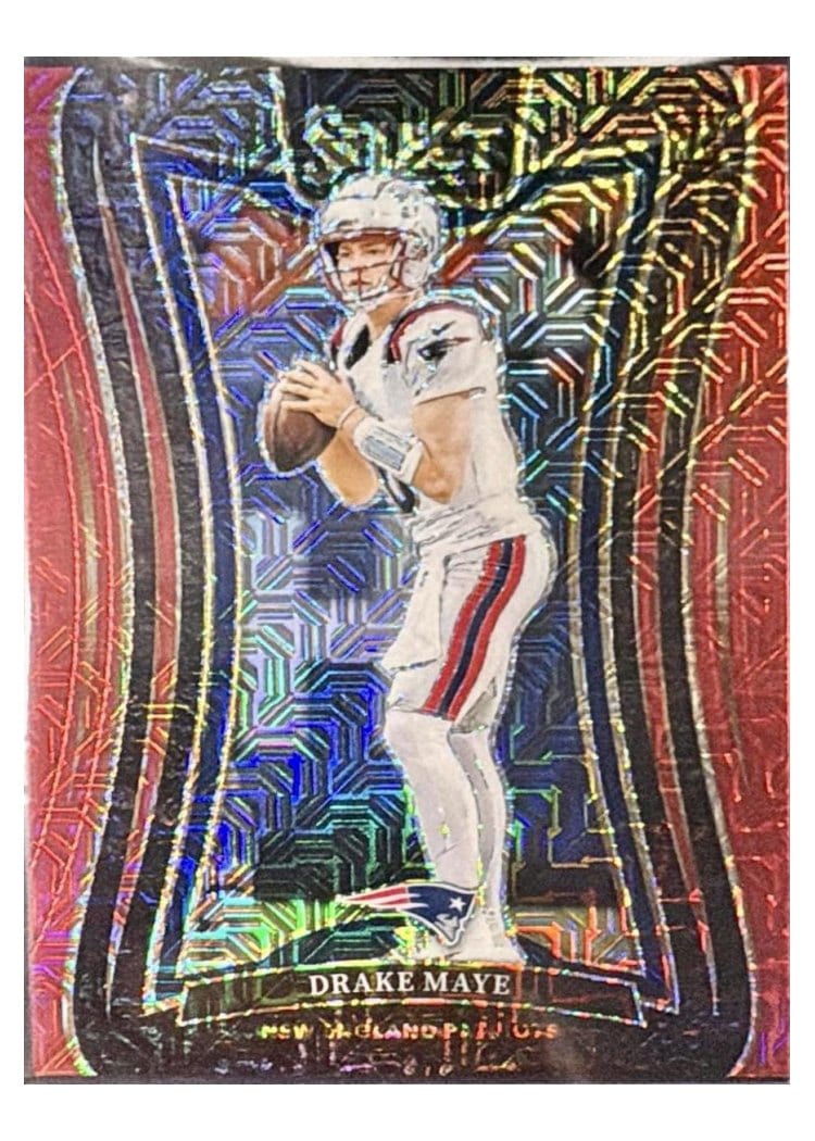 2024 Panini Select Base Set Drake Maye #379 card