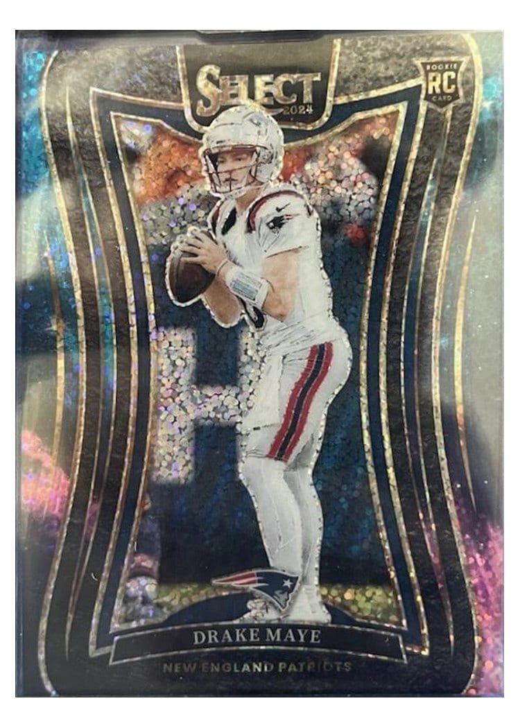 2024 Panini Select Base Set Drake Maye #475 card