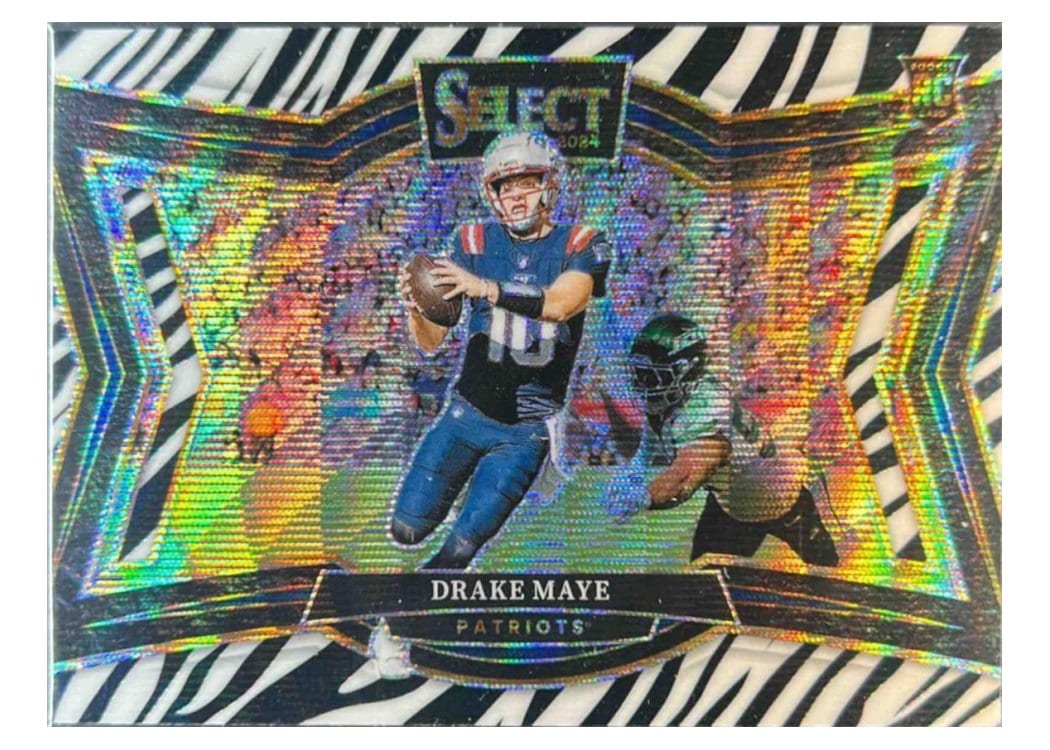 2024 Panini Select Base Set Drake Maye #475 card