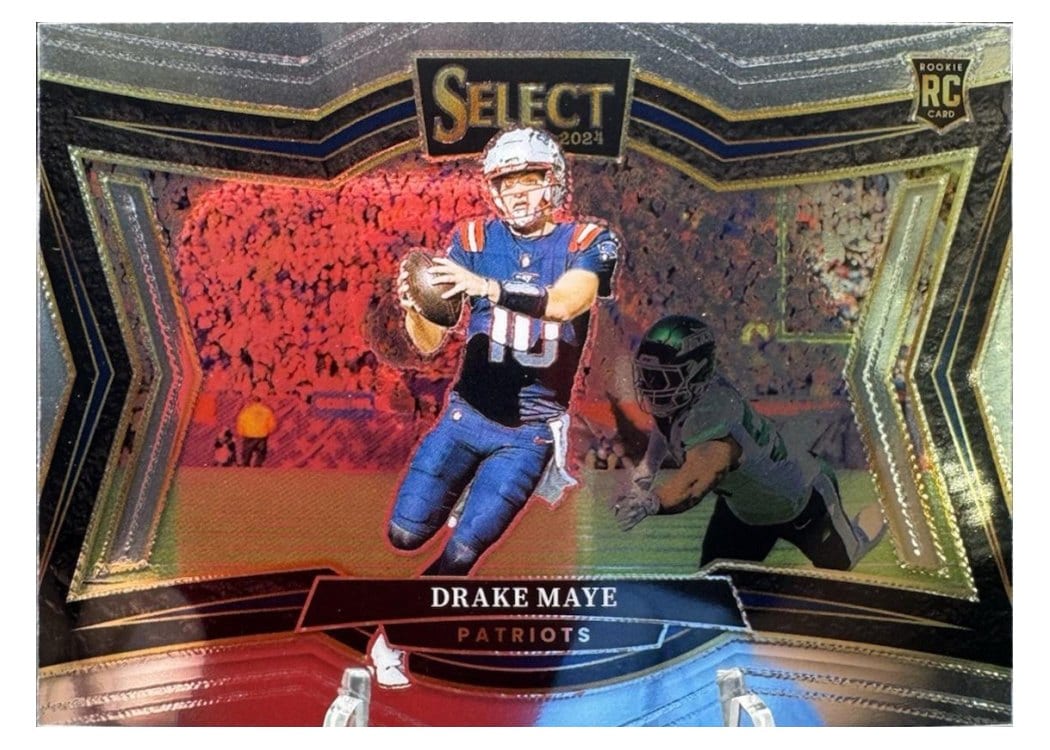 2024 Panini Select Base Set Drake Maye #475 card