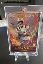 2024 Topps Inception Launch Drake Maye #L-2 card
