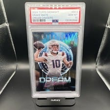 2024 Topps Midnight Dream Chasers Drake Maye #DC-3 card