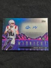 2024 Topps Midnight Rookie Horizon Signatures Drake Maye #RHS-DM card
