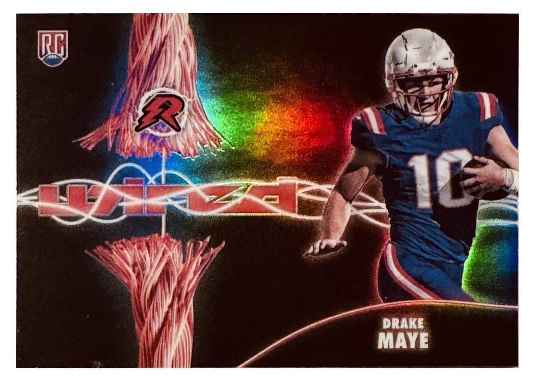 2024 Topps Resurgence Wired Drake Maye #W-2 card