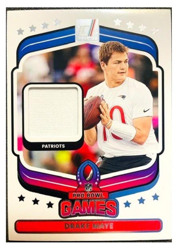 2025 Donruss Pro Bowl Materials Drake Maye #11
