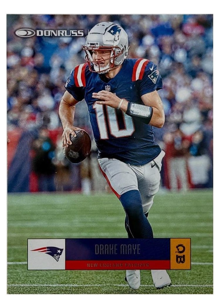 2025 Donruss Retro 2005 Drake Maye #R05-DKM card