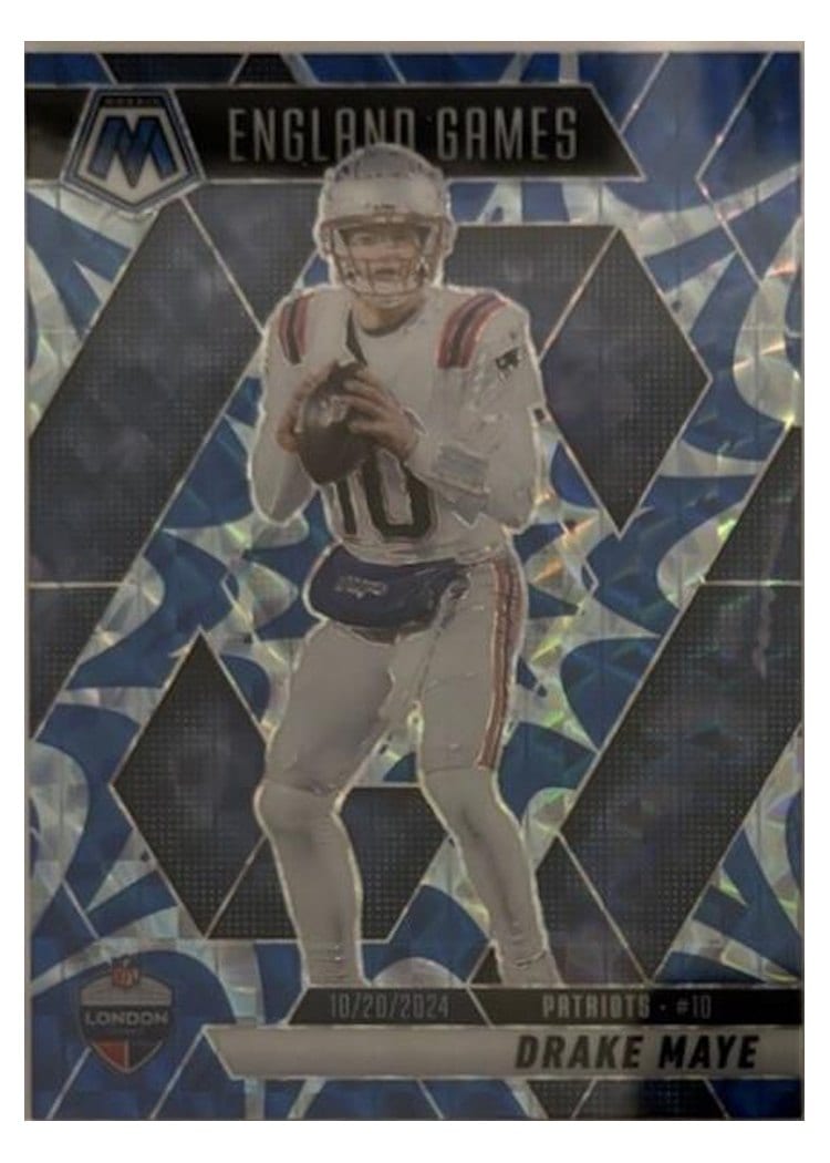 2025 Panini Mosaic Drake Maye #258 card