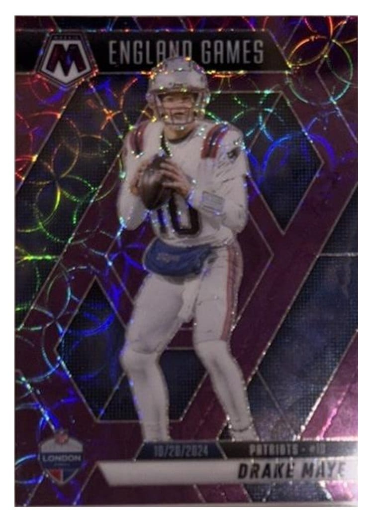 2025 Panini Mosaic Drake Maye #258 card