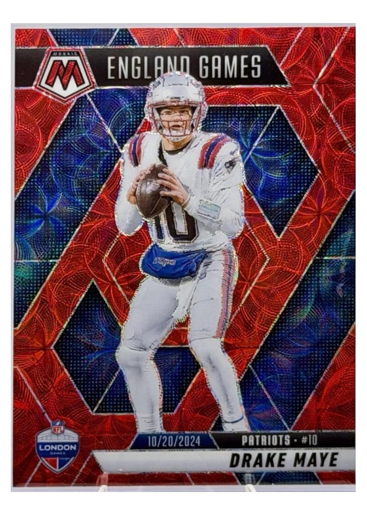 2025 Panini Mosaic Drake Maye #258 card