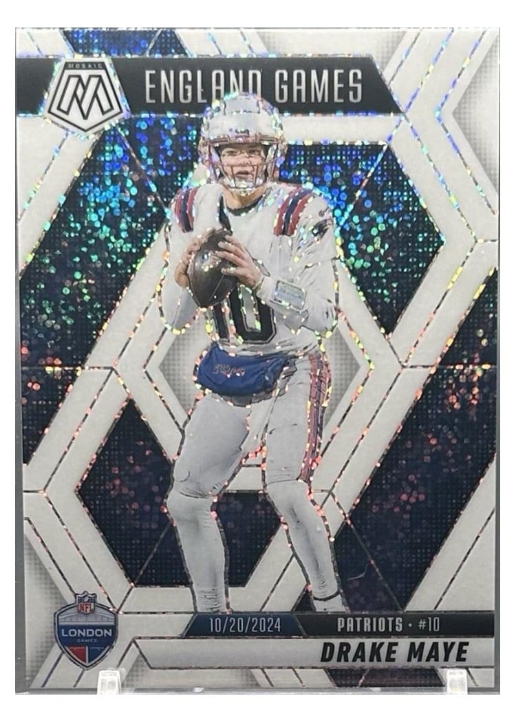 2025 Panini Mosaic Drake Maye #258 card