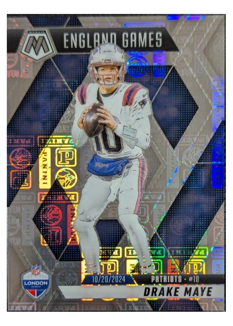 2025 Panini Mosaic Drake Maye #258 card
