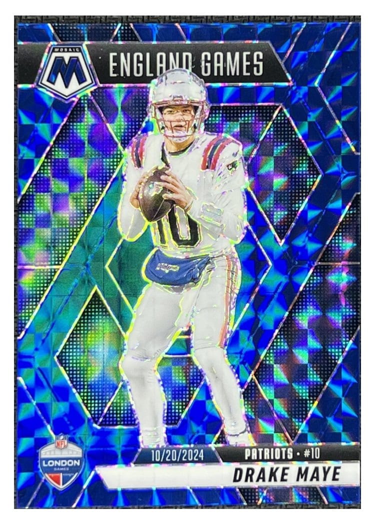 2025 Panini Mosaic Drake Maye #258 card