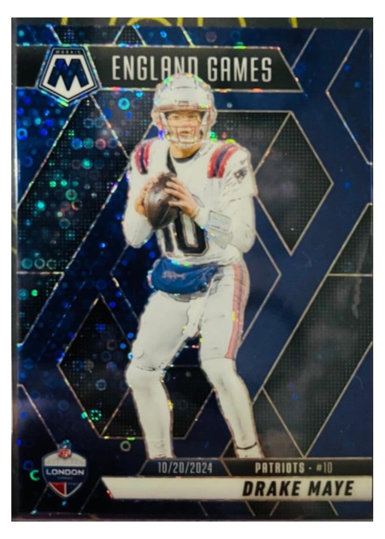 2025 Panini Mosaic Drake Maye #258 card