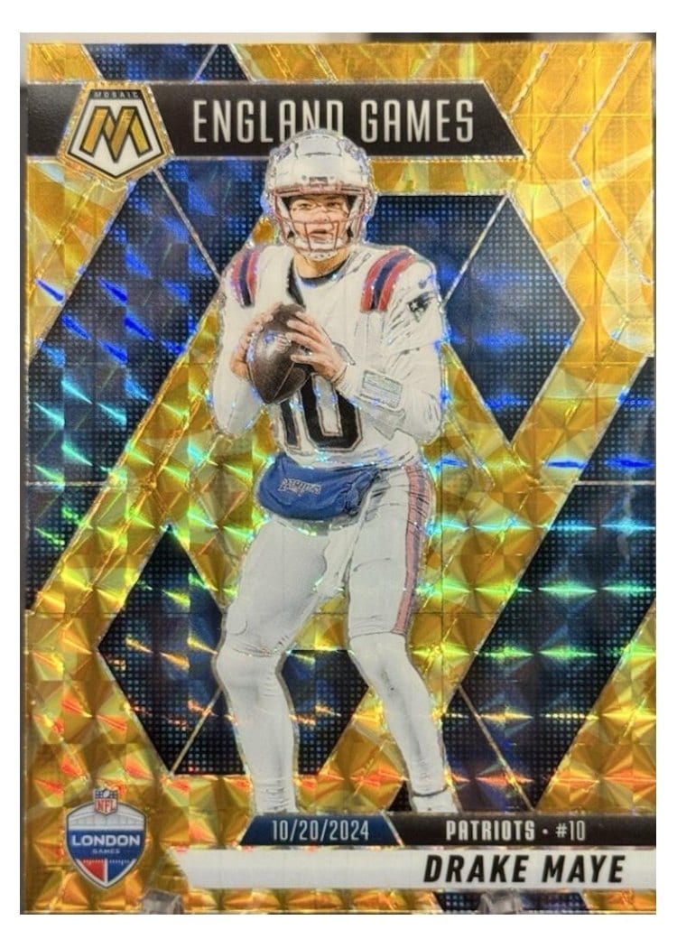 2025 Panini Mosaic Drake Maye #258 card